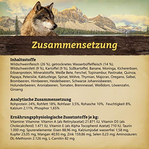 Wolfsblut - Wild Boar - 2 kg - Wildschwein - Trockenfutter - Hundefutter - Getreidefrei