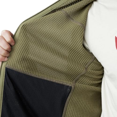 Image of Fjallraven Abisko Lite Men's Half Zip Fleece - Breathable, Comfortable, Lightweight Fleece Warmth - Hiking, Trekking