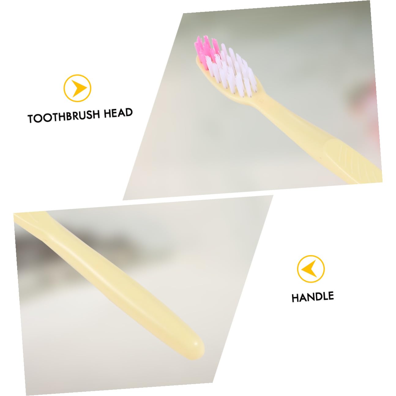 Set Spazzolino da Denti Usa e Getta 100 Pezzi con Dentifricio Portatile in Plastica Kit Manuale per Hotel e Viaggio Monouso Pratico e Compatto Stile Casuale