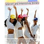 Hercicy 6 Pcs Trucker Hat Gag Gifts Funny Adjustable Snapback Mesh Trucker Hat Joke Baseball Cap for Women Men Adult White Elephant Gag Exchange Gift Bachelorettes Galentine's Day Birthday Party Favor - Image 5