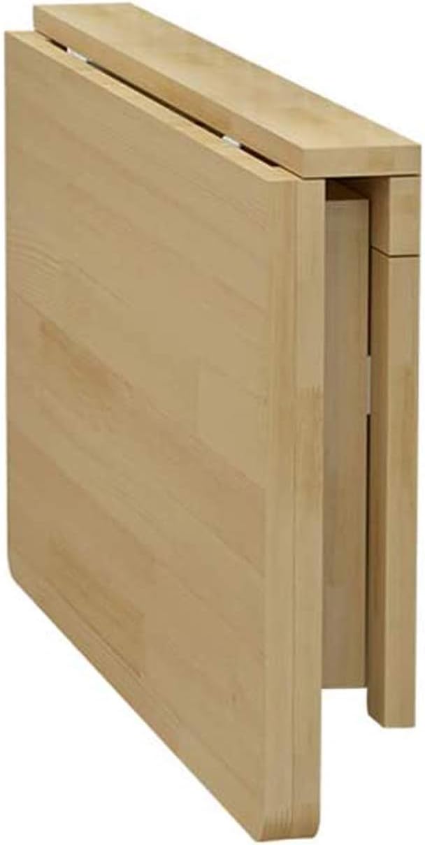pine wood folding table for wall mounting wall folding table kitchen dining table space-saving wall table computer table foldable floating wall table children's desk for study 100 x 60 cm / 39