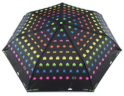 Preisvergleich Produktbild Knirps Floyd manuell, Space Monsters Battle (Schwarz / Orange)