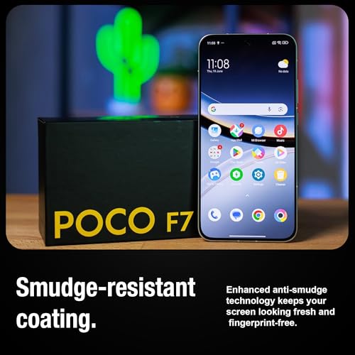 Image of Supershieldz NeoGuard HD+ Tempered Glass Screen Protector Guard for Poco X8 Pro Max /Poco F7, 9H Hardness | Case-Friendly | Easy Installation Kit