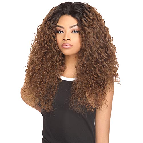 The Stylist Synthetic Lace Front Wig Swiss Lace Silk Top Curly Curls (1)