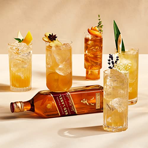 Johnnie Walker Red Label | Blended Scotch Whisky | 40% vol | 70cl | Iconic Scottish Whisky Enjoy Neat or in Mixed Drinks | Blended from up to 35 Whiskies | Notes of Smoke | Cinnamon & Honey - Image 5