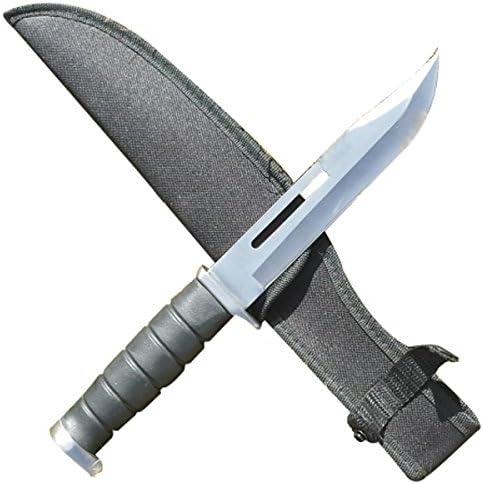 Mountain Wild Fixed Blade Knife Stainless Steel-Outdoor Hunting, Fishing, Camping Knives with 7" Robust Blade