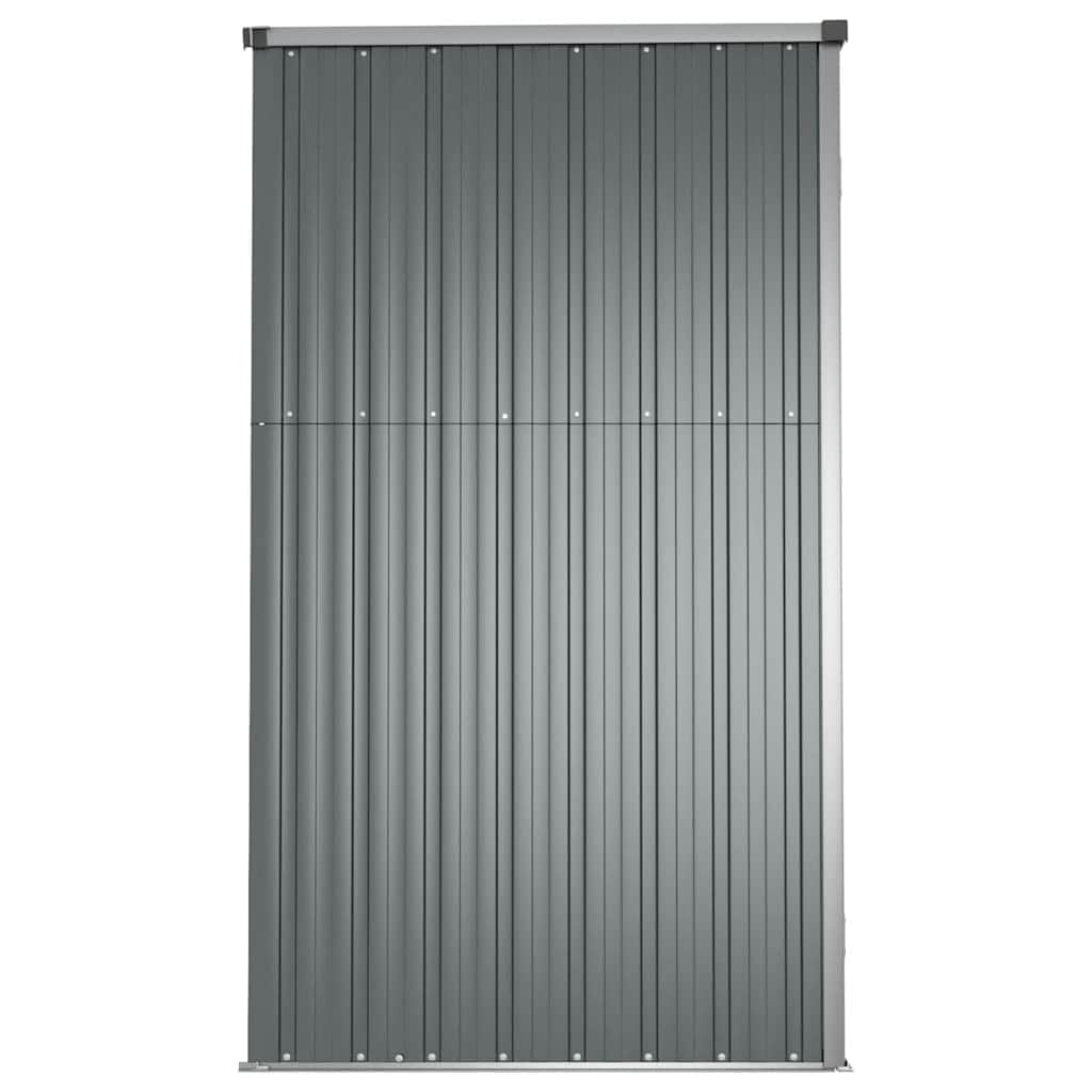 Abri à Outils de Jardin Gris 161x89x161 cm Acier galvanisé,Maison & Jardin,Pelouses & Jardins,Vie en extérieur,Structures extérieures,Cabanes & abris de Jardin,316210