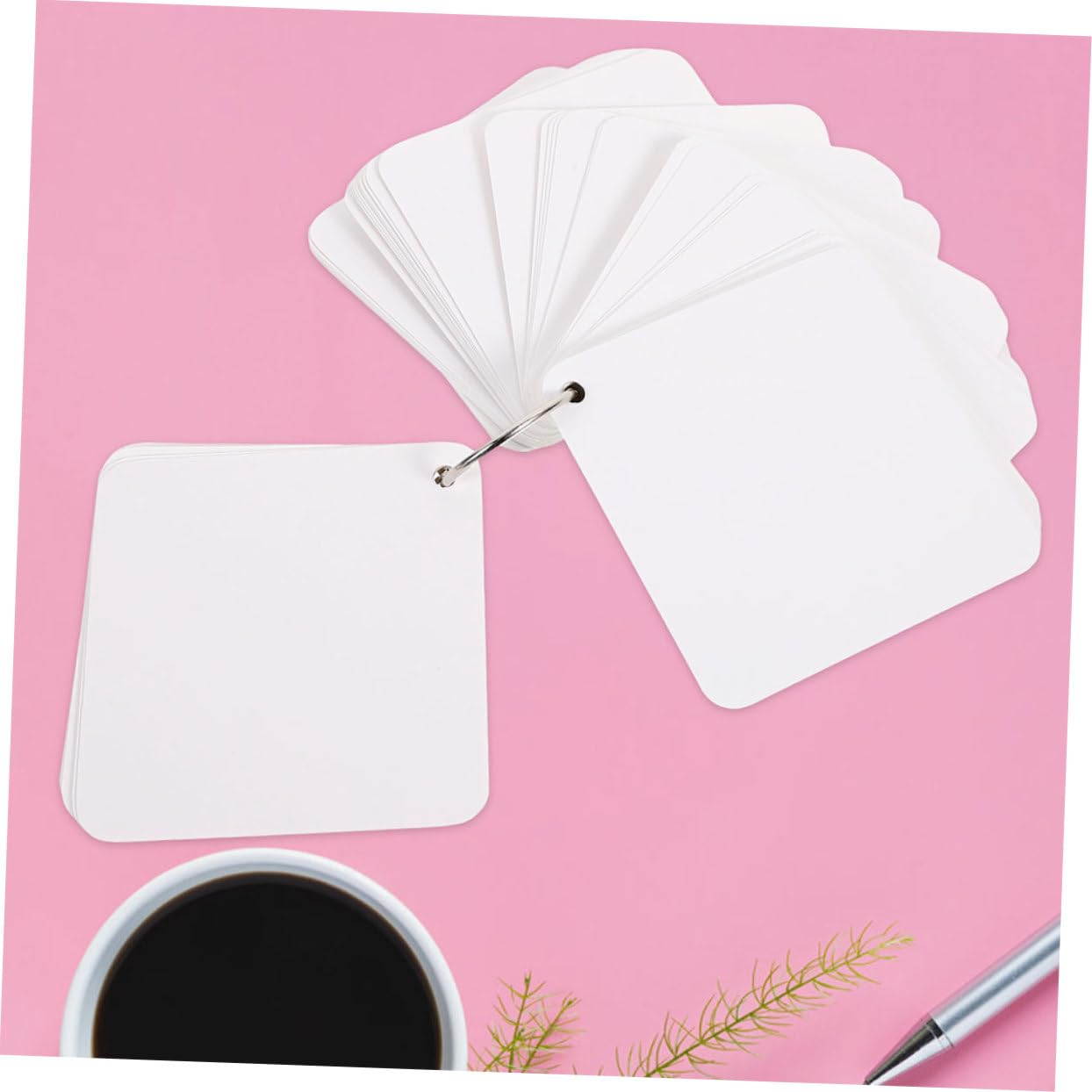 LALAFINA 300blätter Leere Karteikarten Papierkarten für Notizen und Memo Kleine Diy-karten zum Selbermachen und Lernen