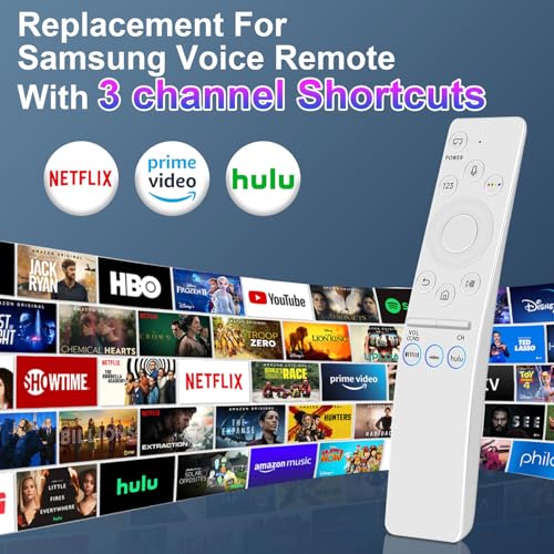 Image of Voice Replacement for Samsung-TV-Remote Control, Compatible for All Samsung Smart TV Remote with Voice Function