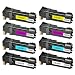 Produktbild 8 Toner kompatibel für Xerox Phaser 6500 DN N Series WorkCentre WC 6500 DN N Series - 106R01594-106R01597 - je 2.500 Seiten