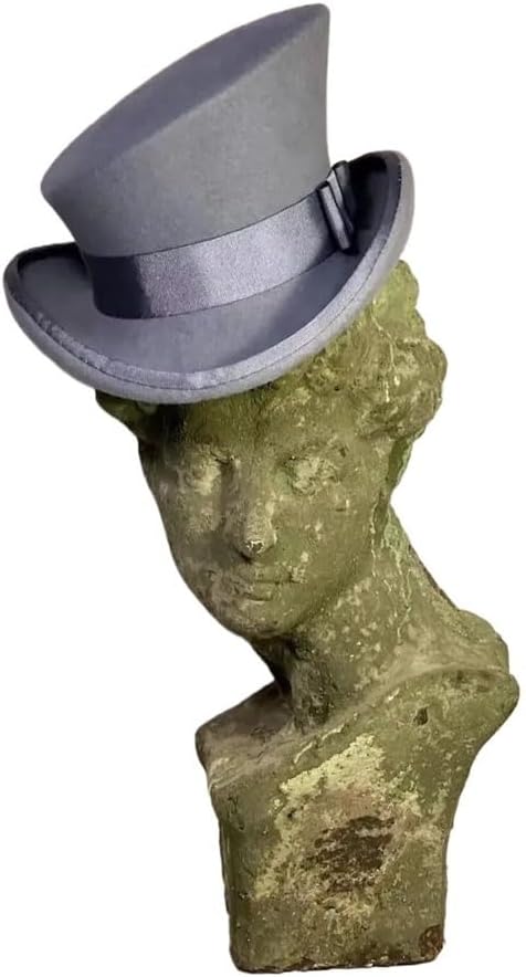 Fedora Hat Magician Coffee Steampunk Punk Party Caps Slanted Top Bucket