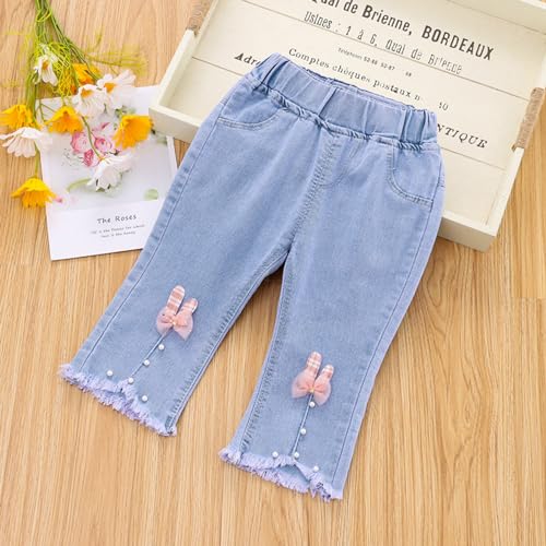 Girls Y2k Heart Jeans Denim Patches for Inside Mid Rise Boys Jeans Loose Fit Casual Girls Bell Bottom Jeans Size 10-122