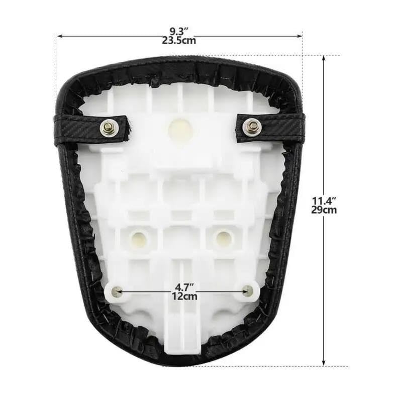 Cojín asiento Suzuki GSXR 600 750 K6 K7 2006 2007 juego delantero y trasero 2