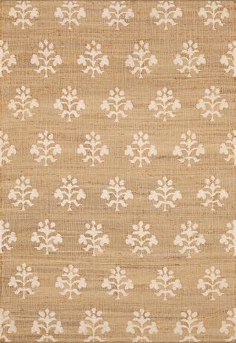 Tapete decorativo de yute Albina Hauteloom 213x152 cm