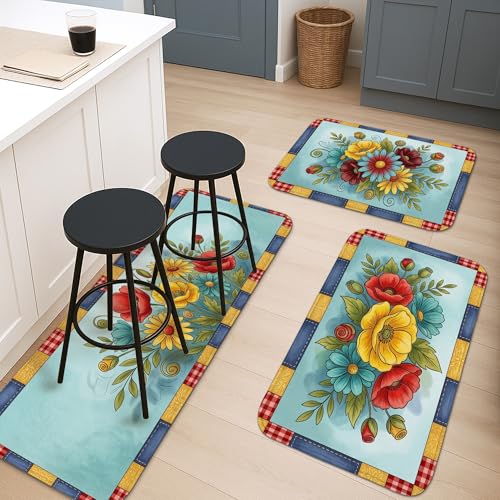 Tapis de cuisine pour sol fatigué : la solution douce et lavable - 5