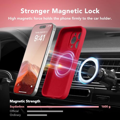 Magnet für iPhone 14 Pro Max Hülle, Kompatibel mit MagSafe, Full Camera Prote - Bild 57 von 127