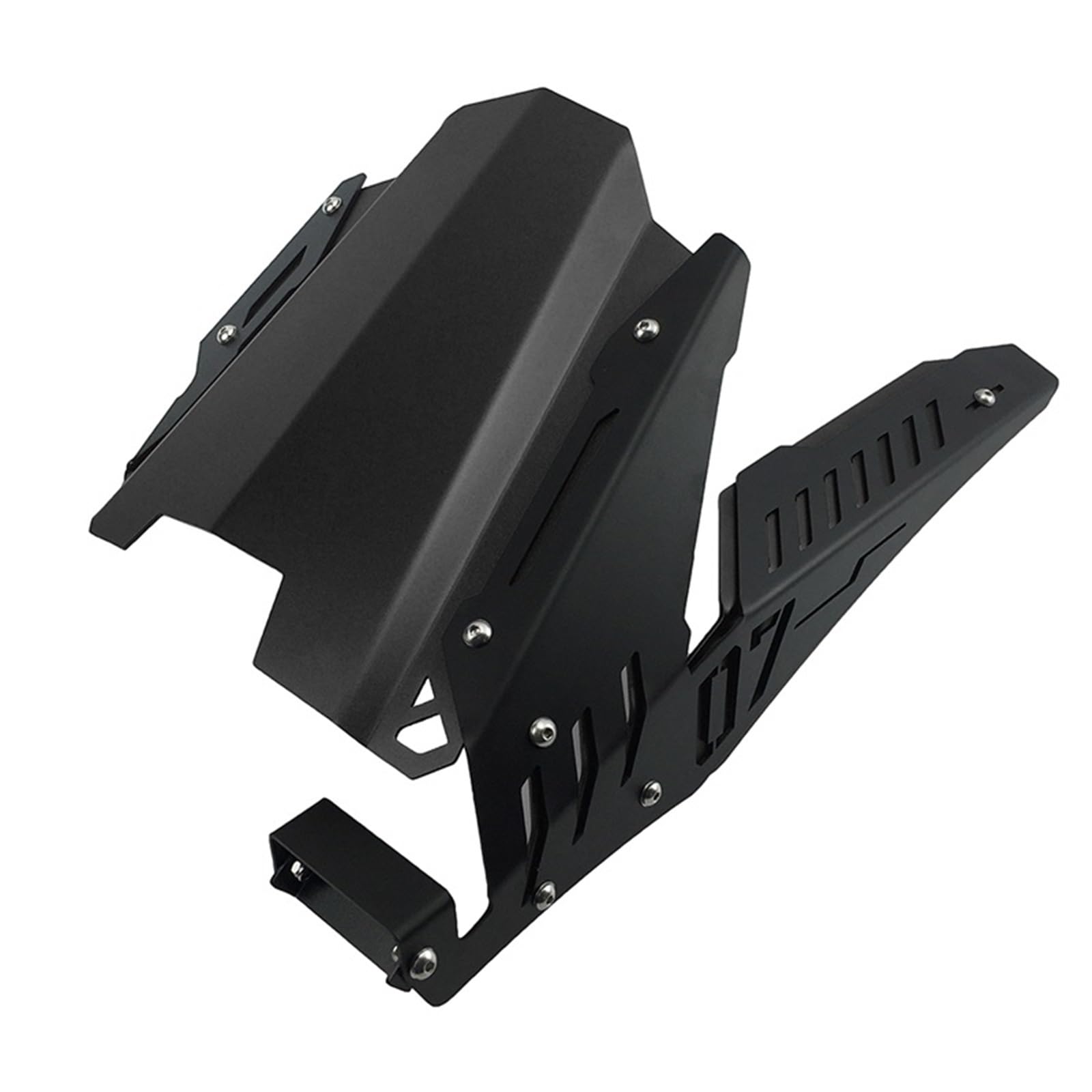Roulette De Guidage De Chaîne Convient pour YAMAHA MT-07 FZ07 2014-2022 MT07 FZ-07 14-22 accessoires de moto arrière avec protection de chaîne Protection de chaîne(Black)