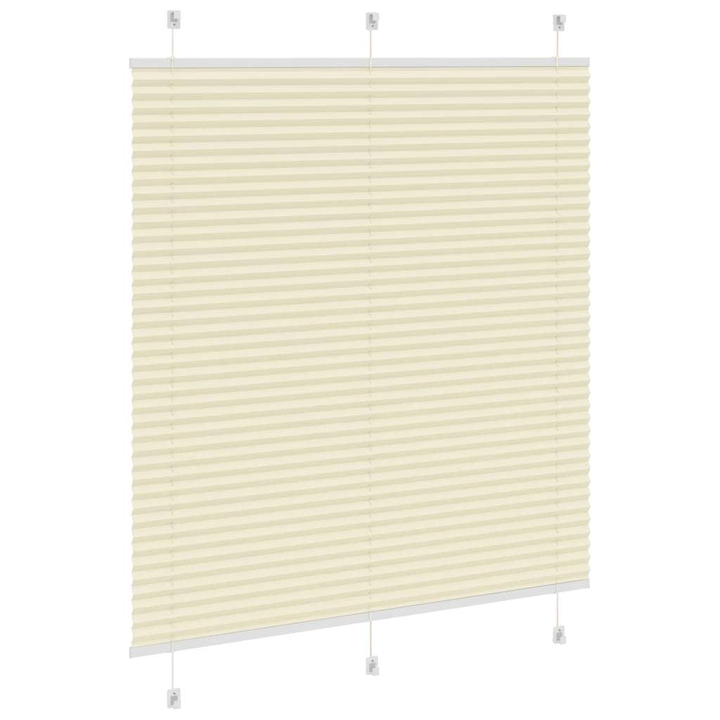 Tenda plissettata antracite, 40 x 100 cm, larghezza tessuto 39 cm, tenda plissettata in poliestere, per finestre con protezione solare e sguardi indiscreti, 4 larghezze pieghe, poliestere 40 x 100 cm