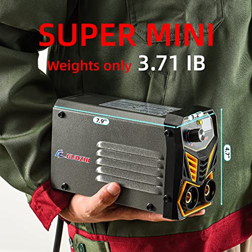 Gz Guozhi 130A Stick Welder, Super Mini And Portable Welding Machine, Hot Start 110V Arc Mma Welder Machine, Digital Display Igbt Inverter Welder, Welded Normally At Minus 20 Degree #TOP2