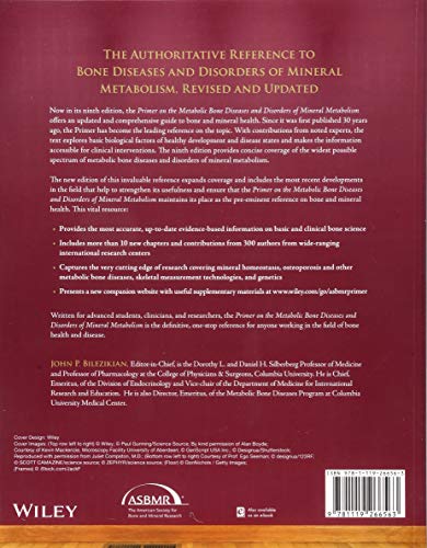 Primer on the Metabolic Bone Diseases and Disorders of Mineral Metabolism