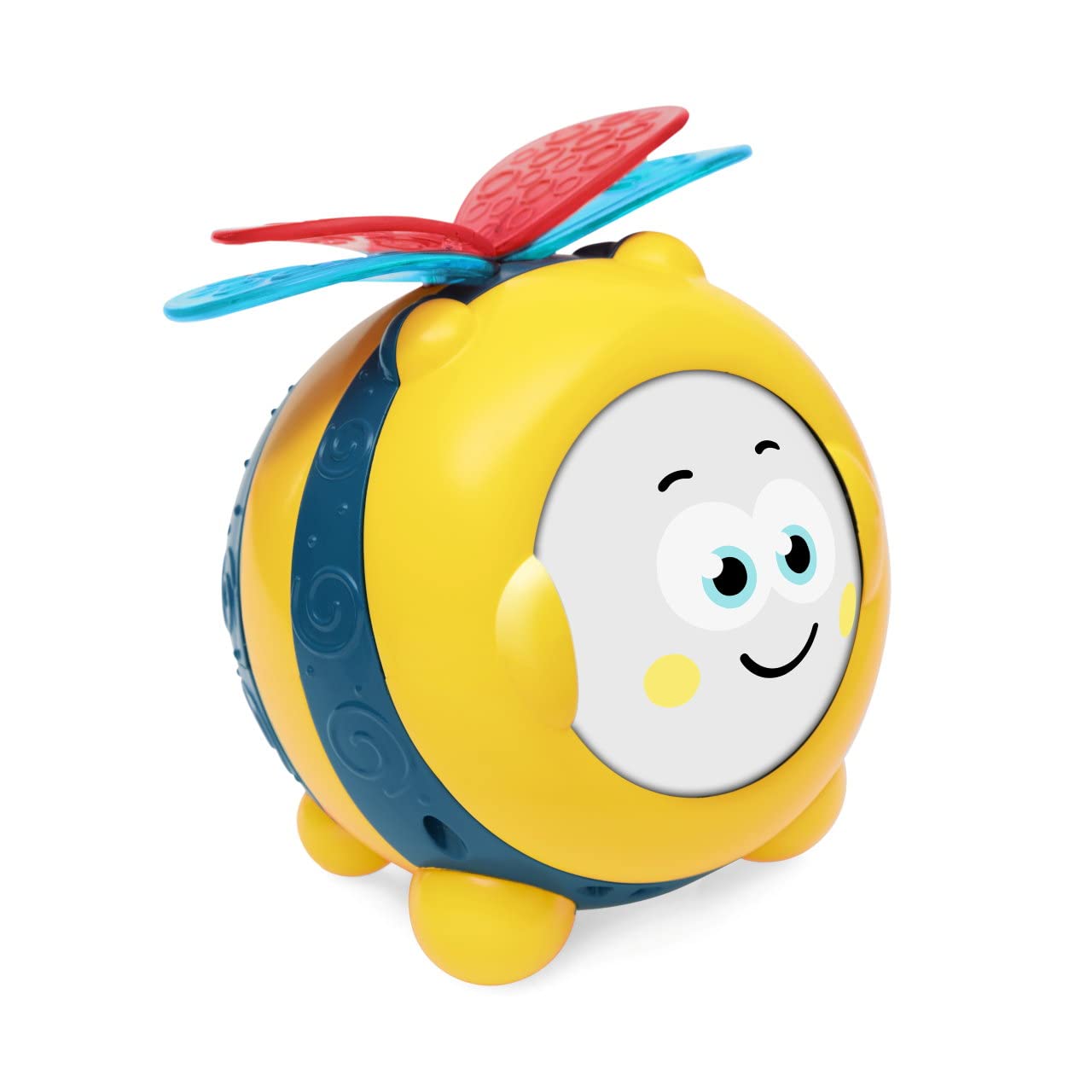 Chicco Emotibee, Abeja Electrónica Interactiva Parlante, Enseña las Emociones, Alegría, Tristeza, Miedo e Ira con Expresiones Faciales, Frases, Luces y Sonidos, Juguete Educativo, 1-3 Años