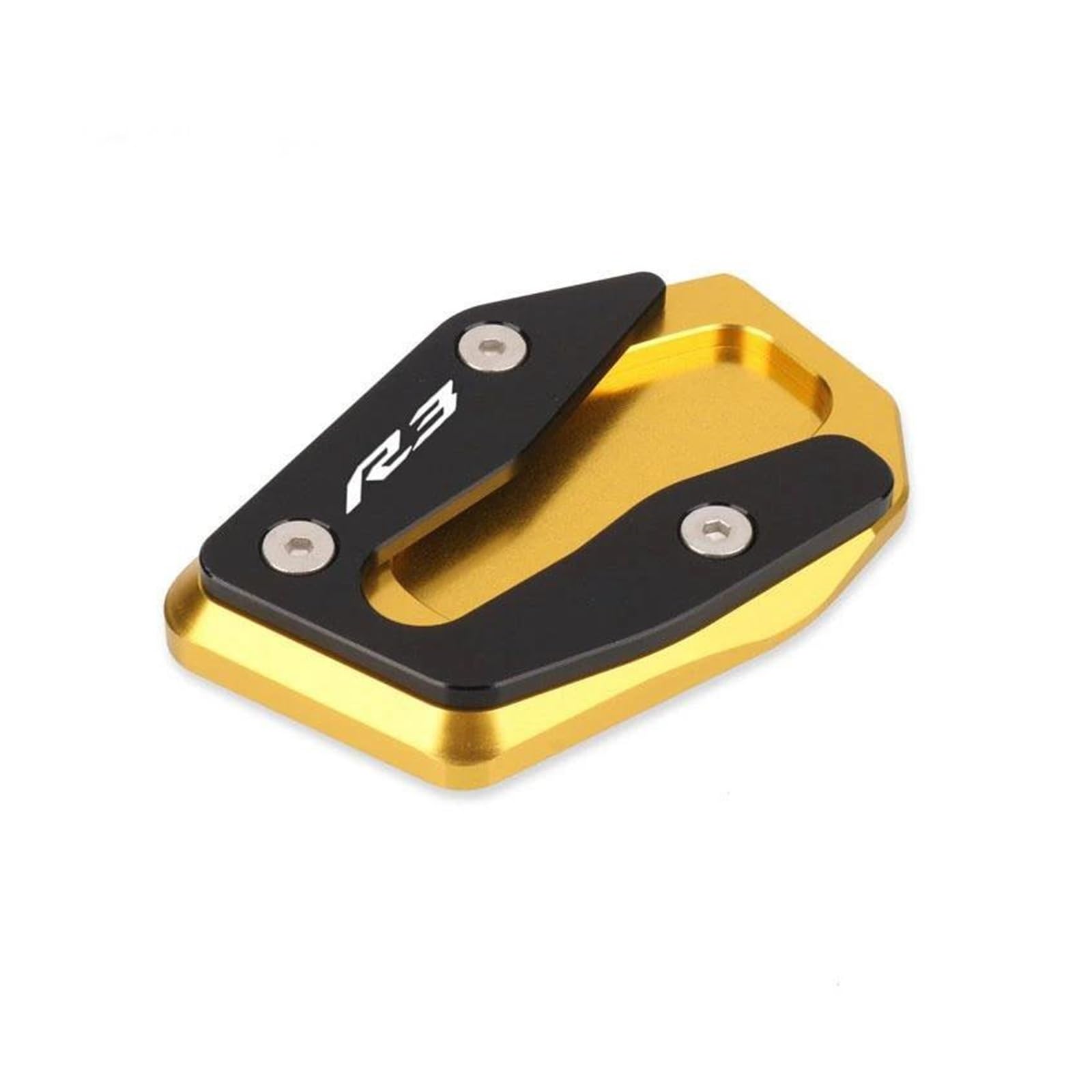 Plaque d'agrandissement béquille YZF-R3 extension pied support moto R25 21-23