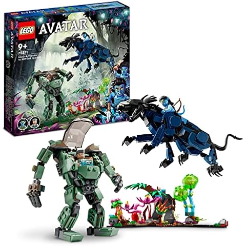 LEGO 75571 Avatar Neytiri y Thanator vs. Quaritch con Armadura AMP Cover