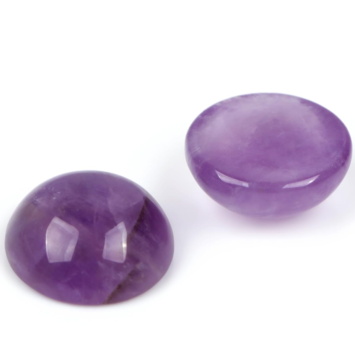 Cabochons jaspe améthyste pour composer colliers et bracelets DIY