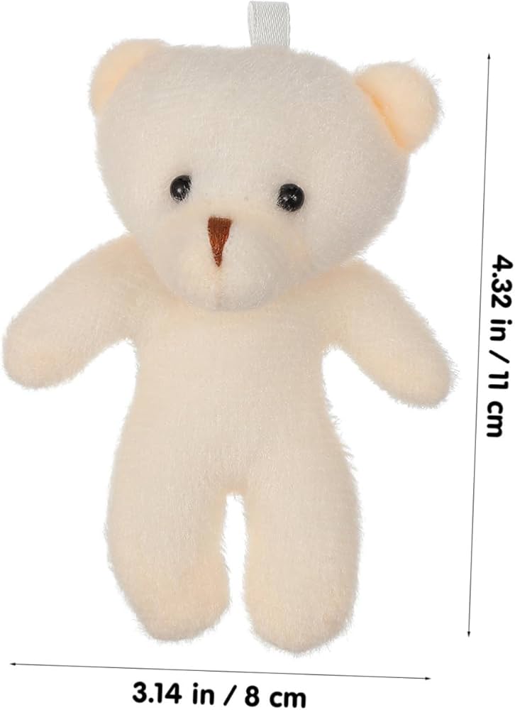 Amazon.co.jp: EXCEART ミニクマ ぬいぐるみ 小さいクマ 10個