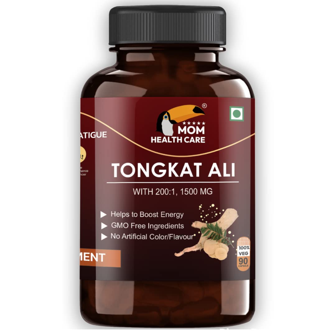 Mom Health Care Tongkat Ali | Enhanced testosterone level | Athletic Performance, Stamina and Stress tolerance | Herbal Supplement | 500 mg, 90 -Caps (B0BY8G8CQR) Amazon Price History, Amazon Price Tracker