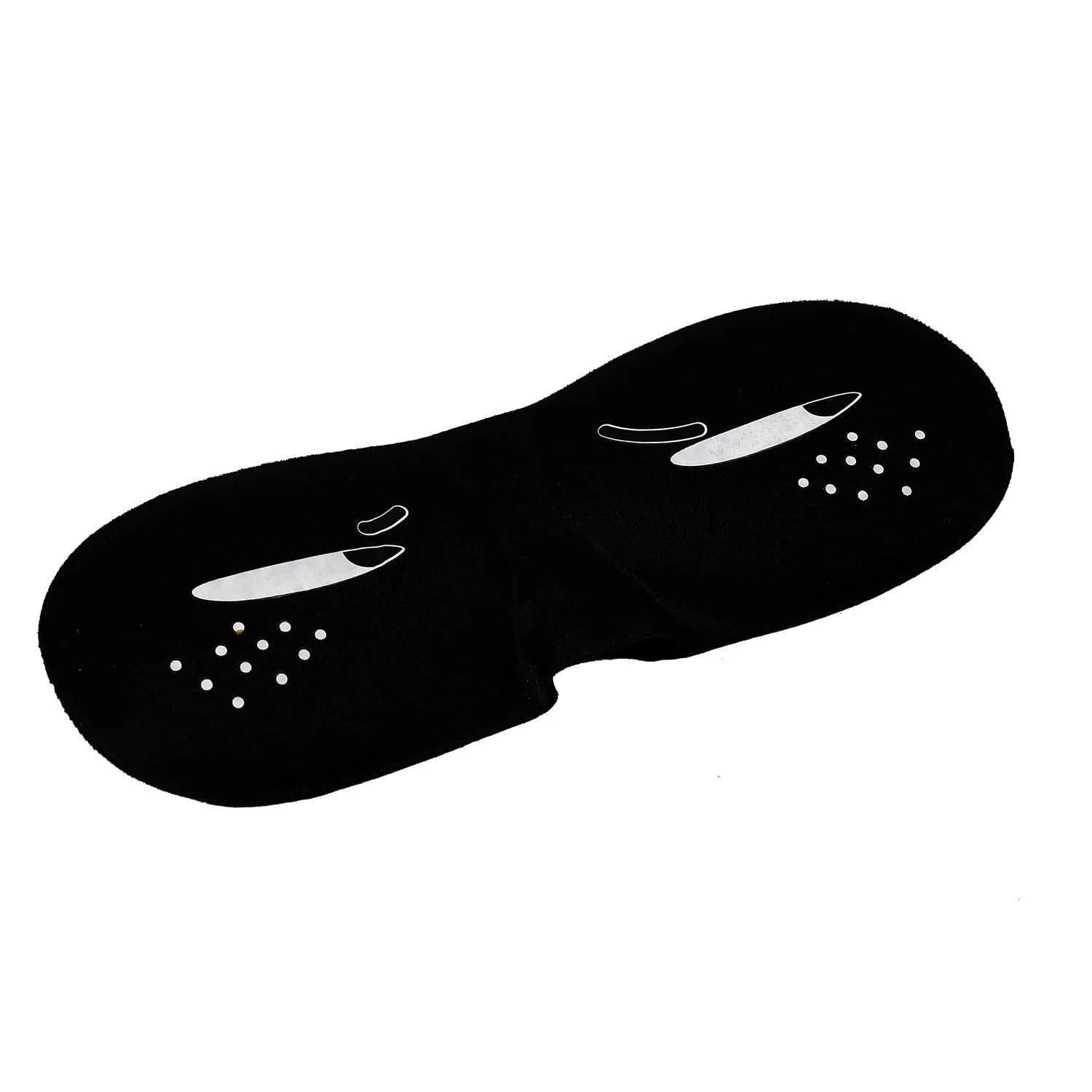 MeeTo Fabric Sleep Eye Mask For Men Women,Eye Design Blindfold,Concave Molded Night Sleep Mask,Block Out Light,Soft Comfortable Eye Shade Cover For Travel,Sleeping,Yoga Nap,Black Color,Pack Of 1 (B0C8B2BCBK) Amazon Price History, Amazon Price Tracker
