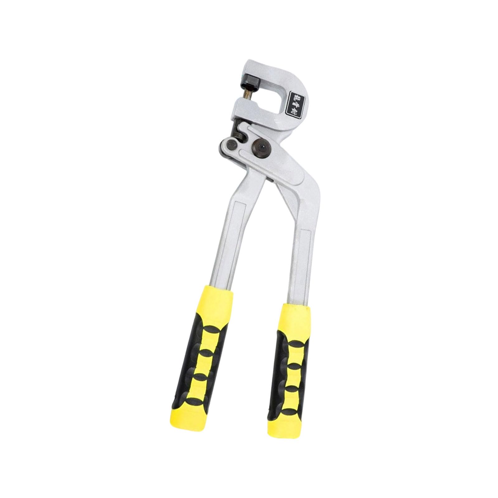 Whoasyst Double Handle Crimper Tool Handle Lightweight Pliers For Fastening Metal Gypsum Plaster Board Crimping Hand Tool Double Color Handle Pliers