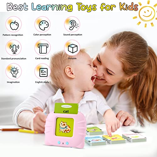 Talking Flash Cards Toddler Learning Toys For 2 3 4 5 6 Year Old Girls Boys: Speech Therapy Toys Autism Sensory Toys Preschool Educational Kids Toys 224 Sight Words With Sound Effect Birthday Gifts #TOP2