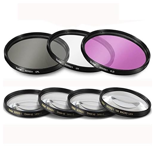55mm 7PC Filter Set for Sony Cameras