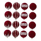 Photo Gallery cabilock 16 pezzi di decorazioni natalizie a forma di palla decorazioni per l albero di natale palline infrangibili per vacanze Photo Gallery cabilock 16 pezzi di decorazioni natalizie a forma di palla decorazioni per l albero di natale palline infrangibili per vacanze