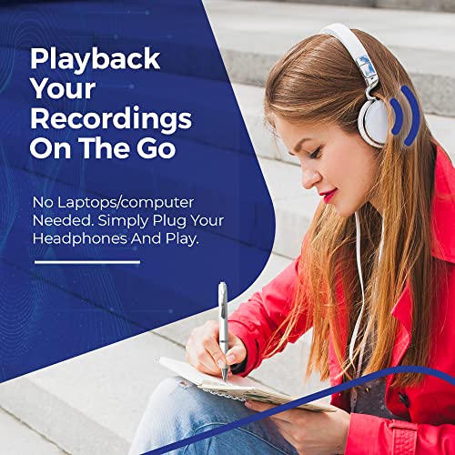 Audio Recording Voice Recording Device - Audio Recordings - 1 Click Operation - Portable Usb Playback - 16Gb Storage - 400 Hours Of Audio - Voice Recorder For Lectures And Meetings #TOP5
