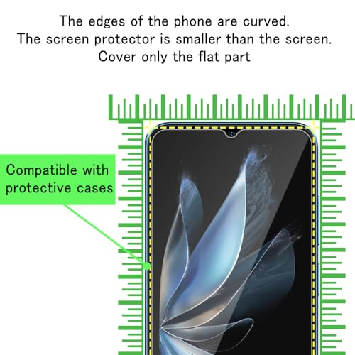 Tzstz 3 Pieces Tempered Glass Screen Protector for Ulefone Note 16 Pro Hardness 9H Anti Scratch Screen Protector - Image 2