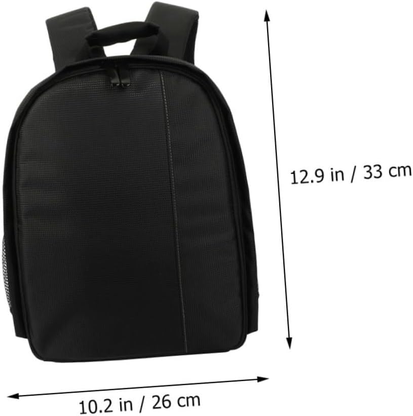 STOBOK 2 Pcs Waterproof Camera Bag Camera Storage Pouch Waterproof Backpack Bag Professional Bags Storage Bags for Travel Backpack Nylon Grey