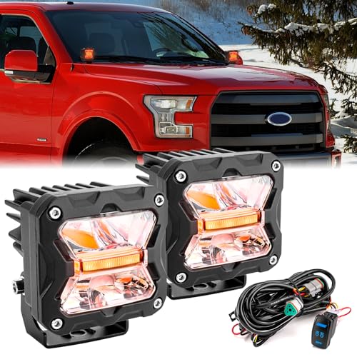 Kit de luces LED para autos WeiSen con soportes resistentes miniatura 7