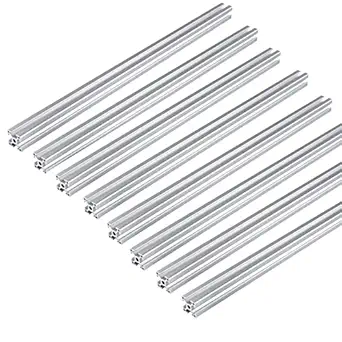 GUWANJI 8PCS 1000mm 4040 Aluminum Profile T-Slot Width 8mm European Standard Anodized Aluminum Profile Linear Rail for CNC Workbench and 3D Printer