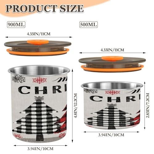 Envase para café hermético acero inoxidable 900ml miniatura 2