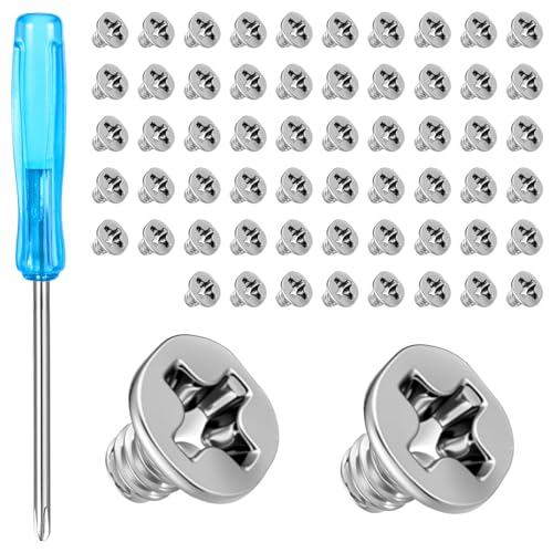Lot de 60 vis M.2 pour PC - Vis M2 NVMe - Vis de fixation SSD M2 - Kit de montage avec tournevis de fixation pour ordinateurs portables et de bureau