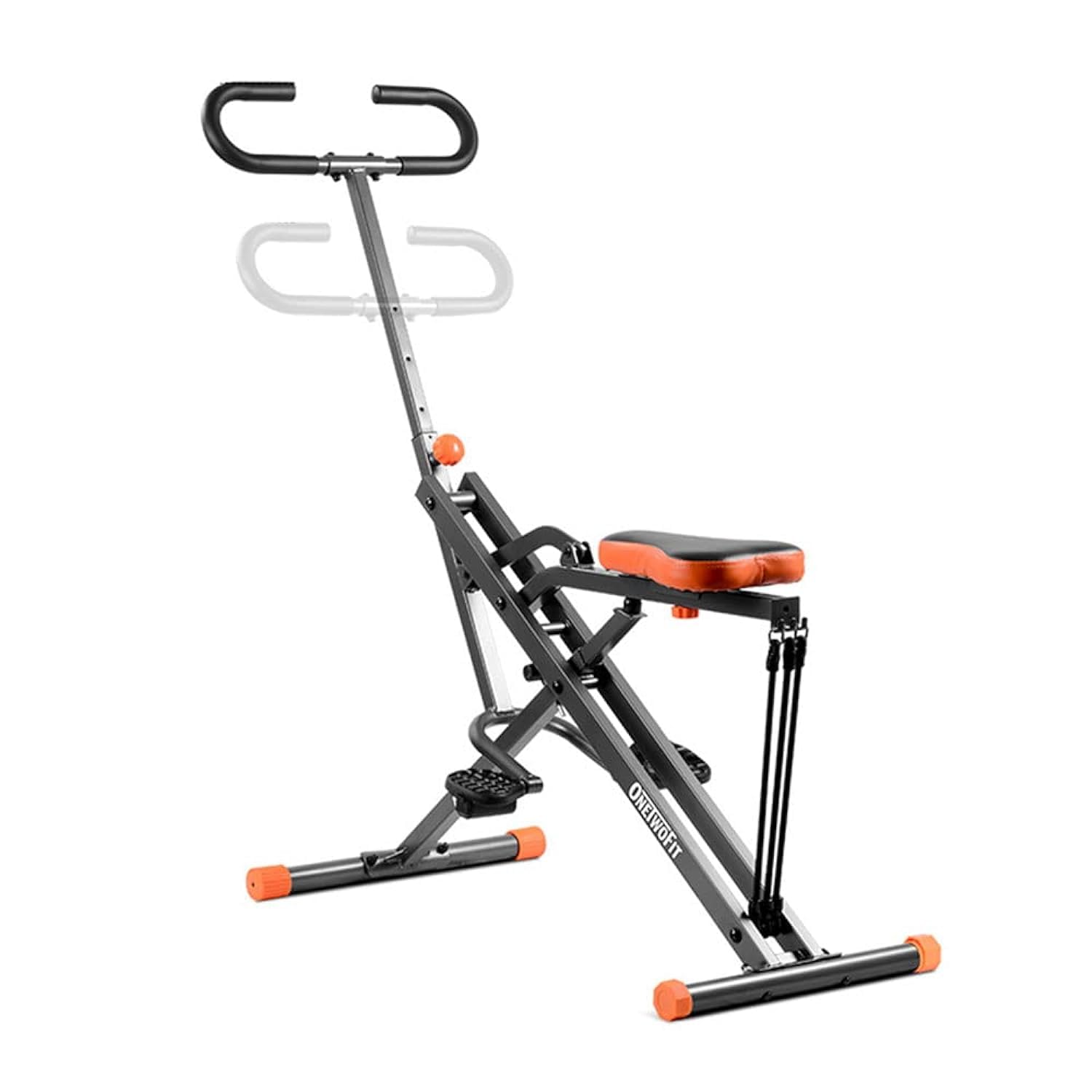 COOLBABY Home Horse Riding Machines,Abdominal Fitness Equipment,Full Body Exercise, Home Fitness Equipment,Legs Back and Glutes Train Cardio Exercise,Squat Aerobic Exercise