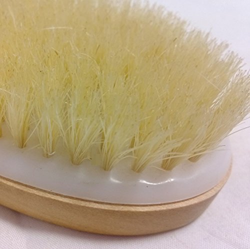 KibbiX 100% Natural Bristle Body Brush for the extra grooming after a rough day