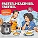 Instant Pot Duo 7-in-1 Electric Pressure Cooker, Slow Cooker, Rice, Steamer, Sauté, Yogurt Maker, Warmer & Sterilizer, Includes App With Over 800 Recipes, Stainless Steel, 6 Quart