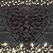 VKshop 4500 Pack Black Rose Petals,Artificial Roses Flower Petals for Romantic Night,Valentine's Day and Weddings