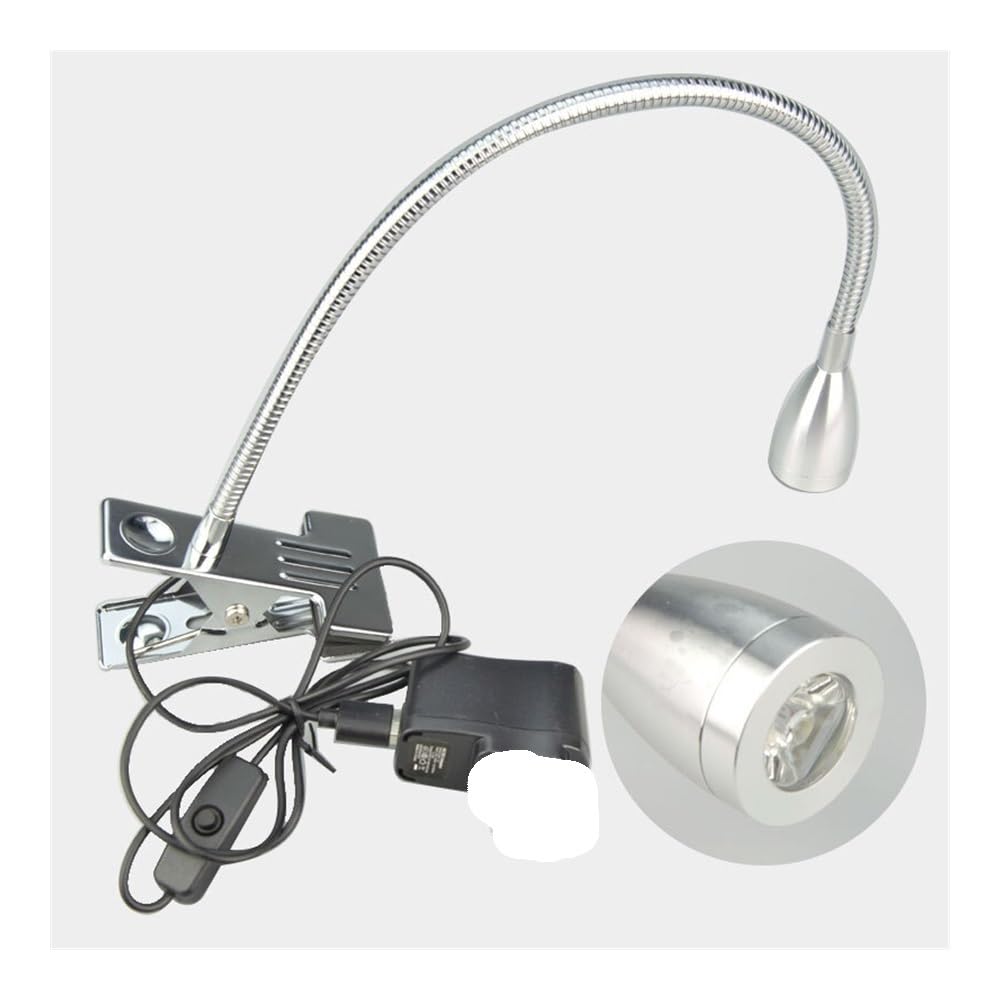 Microscope 90~260V 360 Degree Rotatable Stereo Microscope LED Light Clip Spotlights Optical Biological Microscopio Light Source