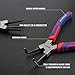WORKPRO 4-Piece Snap Ring Pliers Set - Heavy Duty 7-inch Internal/External Circlip Pliers Kit (Tip Diameter 5/64'')-Straight/Bent Jaw - Cr-V Steel - For Ring Remover Retaining- Storage Pouch Included