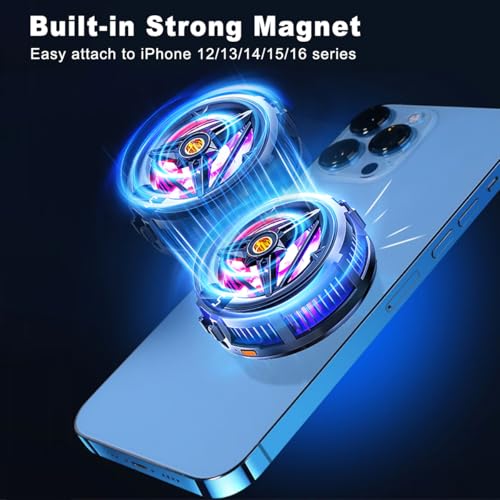 MOBILIFE Store MOBILIFE Magnetic Phone Cooler for Gaming, Black - Image 5