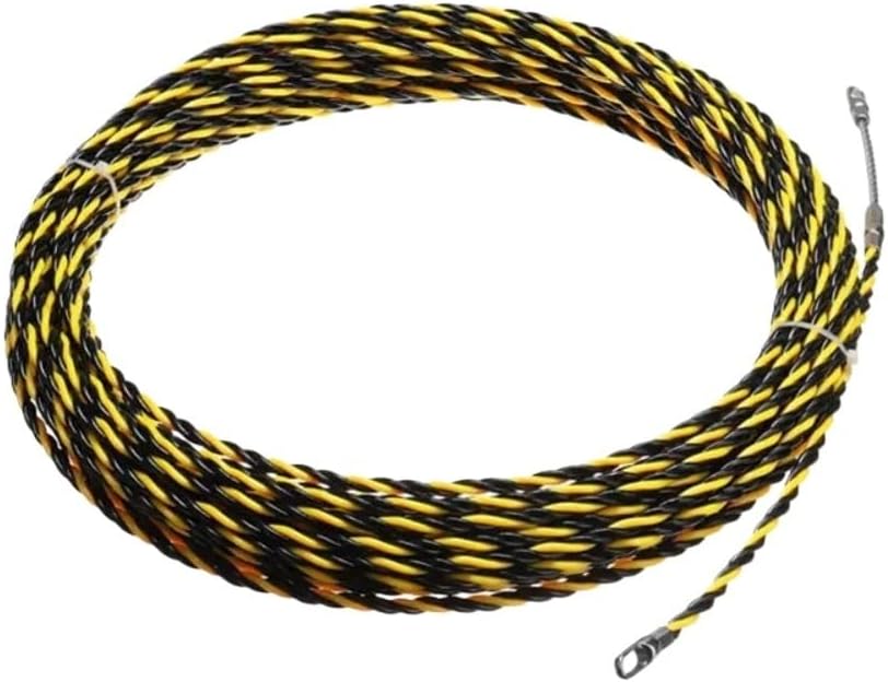 Cable Fastener,Cable Push Puller, Cable Push Puller Threader Fish Tape Conduit Tool 5-50M 6mm Multicolor